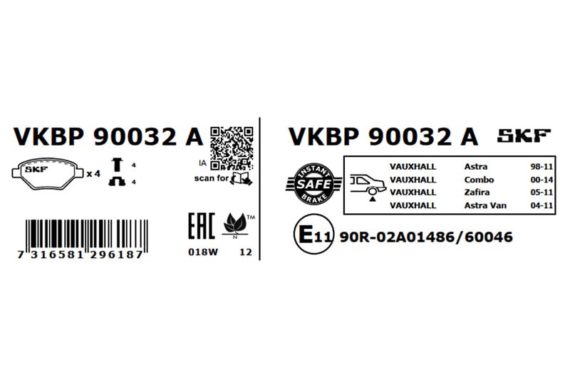 BRAKE PADS KIT|25-04