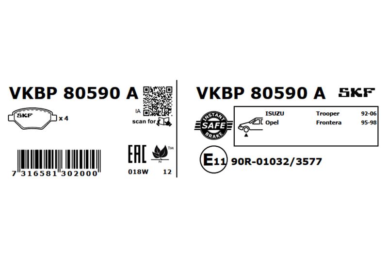 BRAKE - BRAKE PAD PV|25-04