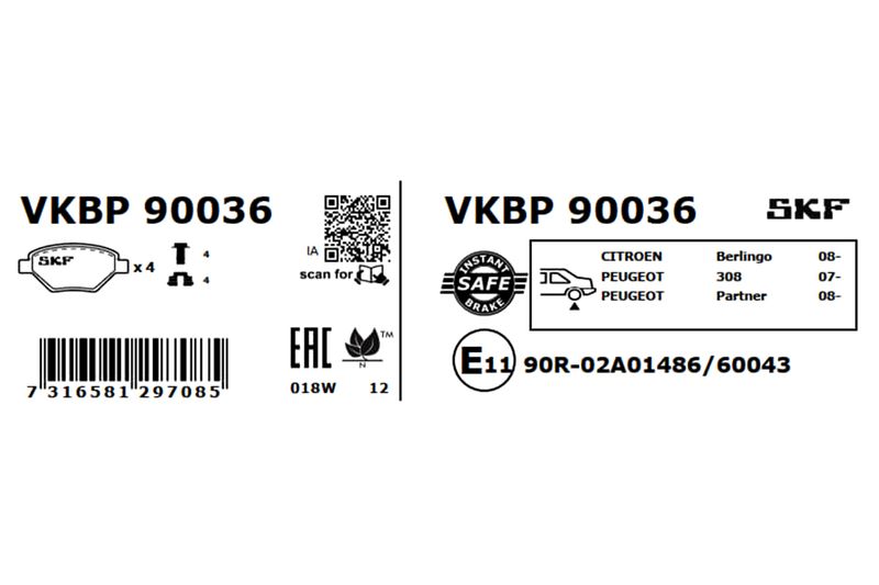 BRAKE - BRAKE PAD PV|25-04
