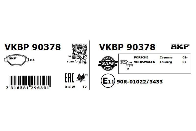 BRAKE - BRAKE PAD PV|25-08