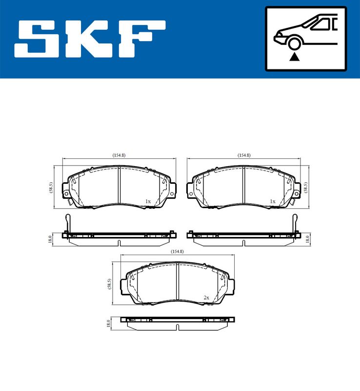 BRAKE - BRAKE PAD PV|25-04