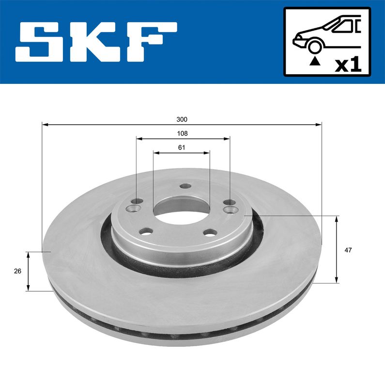 BRAKE - BRAKE DISK PV|25-04