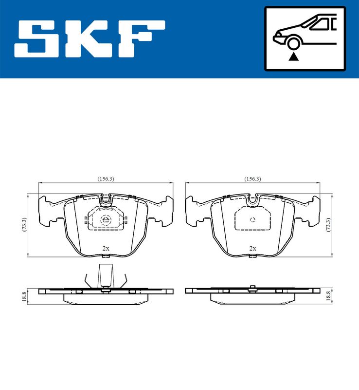 BRAKE - BRAKE PAD PV|25-04