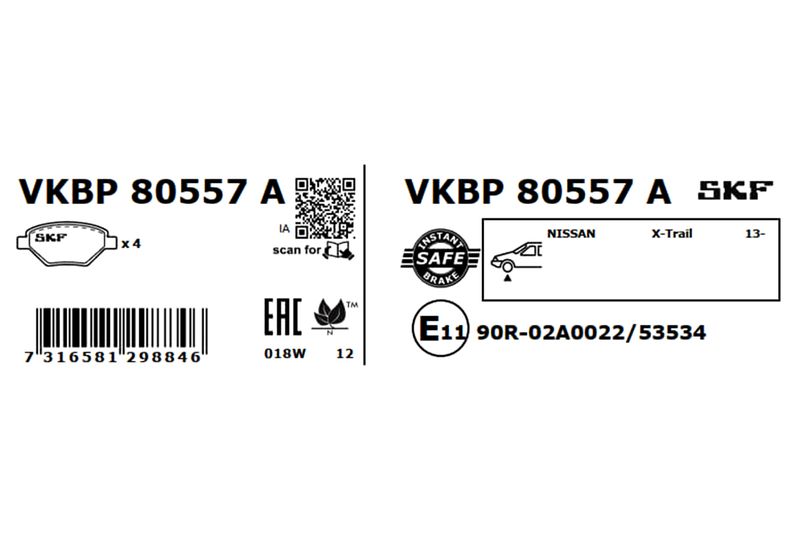 BRAKE - BRAKE PAD PV|25-04