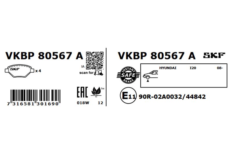BRAKE - BRAKE PAD PV|25-04