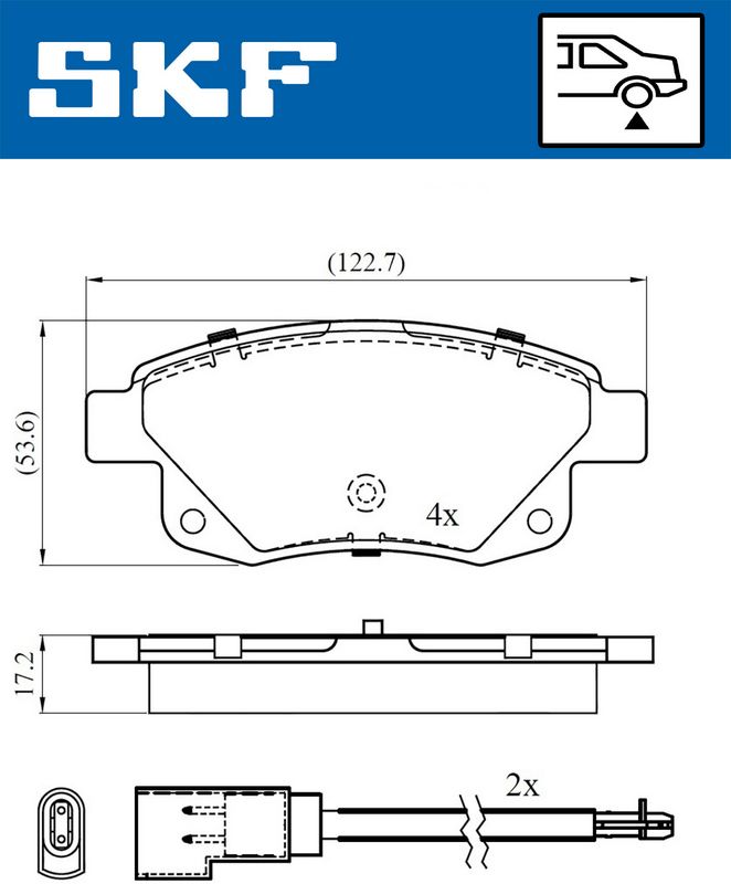 BRAKE - BRAKE PAD PV|25-04