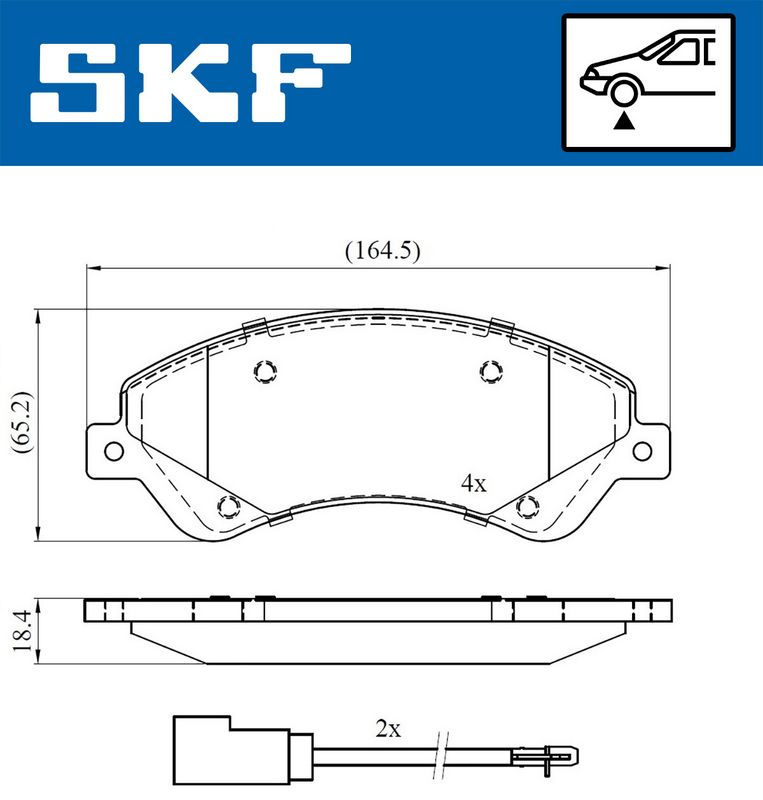 BRAKE - BRAKE PAD PV|25-04