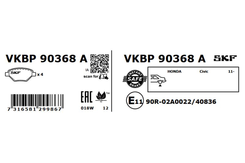 BRAKE - BRAKE PAD PV|25-04
