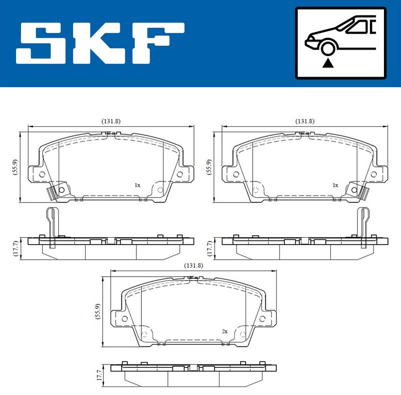 BRAKE - BRAKE PAD PV|25-04