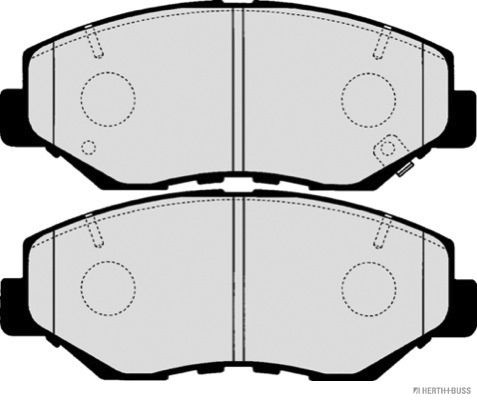 Brake Pad Set, disc brake Vorderachse|WVA:23868|mit akus|2-5 munkanapos szállítás 13:30-ig rendelve 2025.2