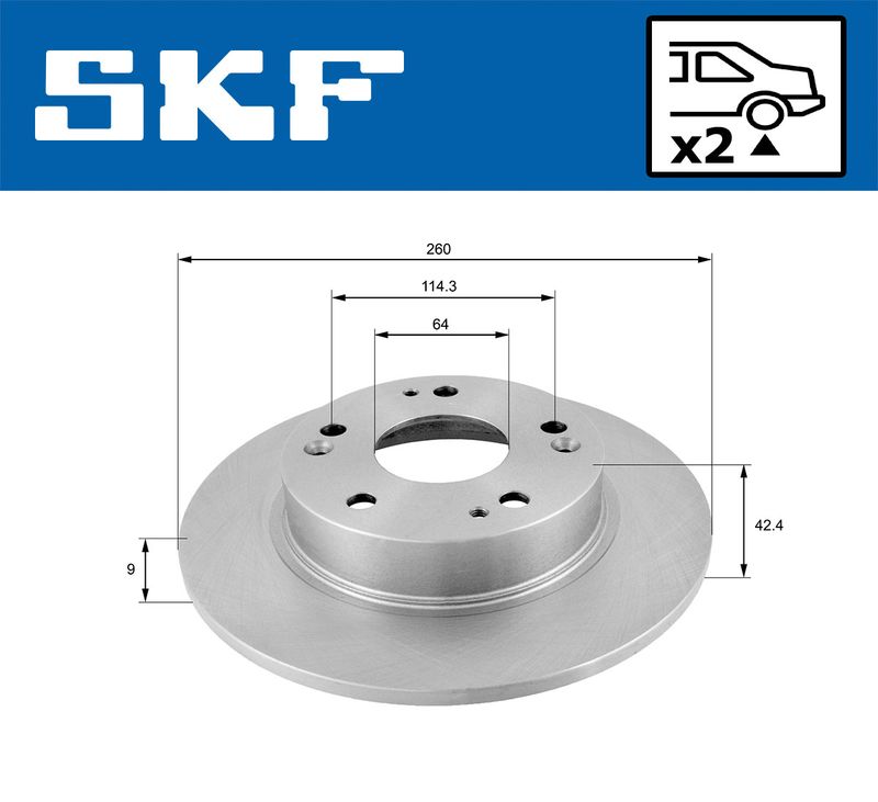 BRAKE - BRAKE DISK PV|25-04