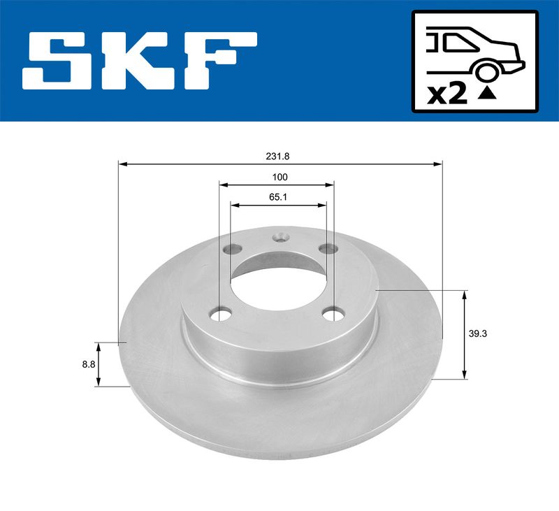 BRAKE - BRAKE DISK PV|25-04