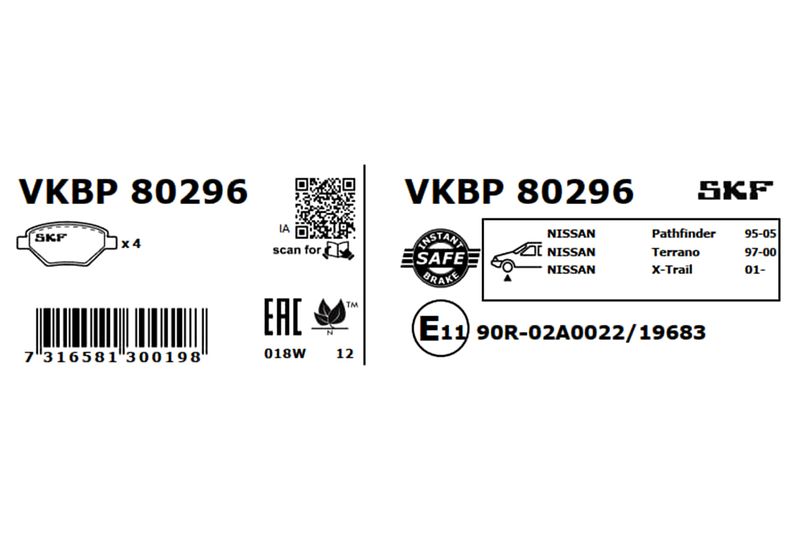 BRAKE - BRAKE PAD PV|25-04