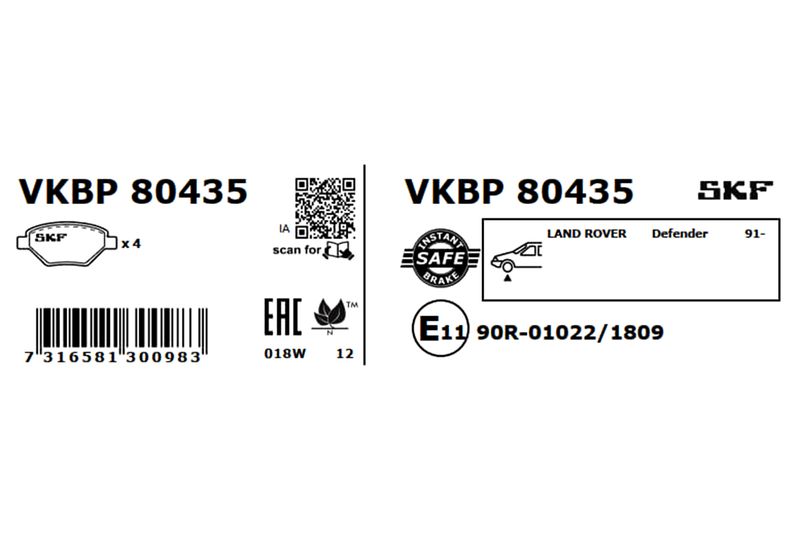BRAKE - BRAKE PAD PV|25-04