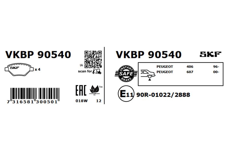 BRAKE - BRAKE PAD PV|25-08