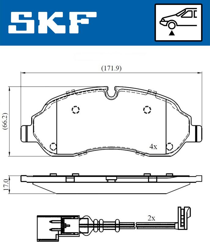 BRAKE - BRAKE PAD PV|25-04