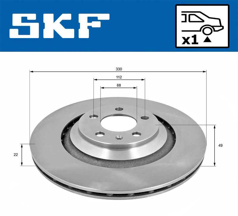 VKBA WHEEL BEARING KIT PV|25-09