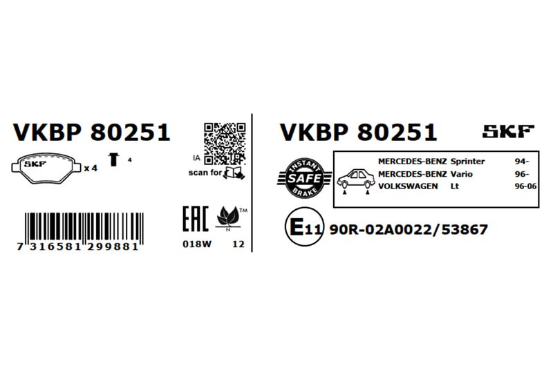 BRAKE - BRAKE PAD PV|25-04