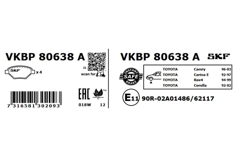 BRAKE - BRAKE PAD PV|25-04