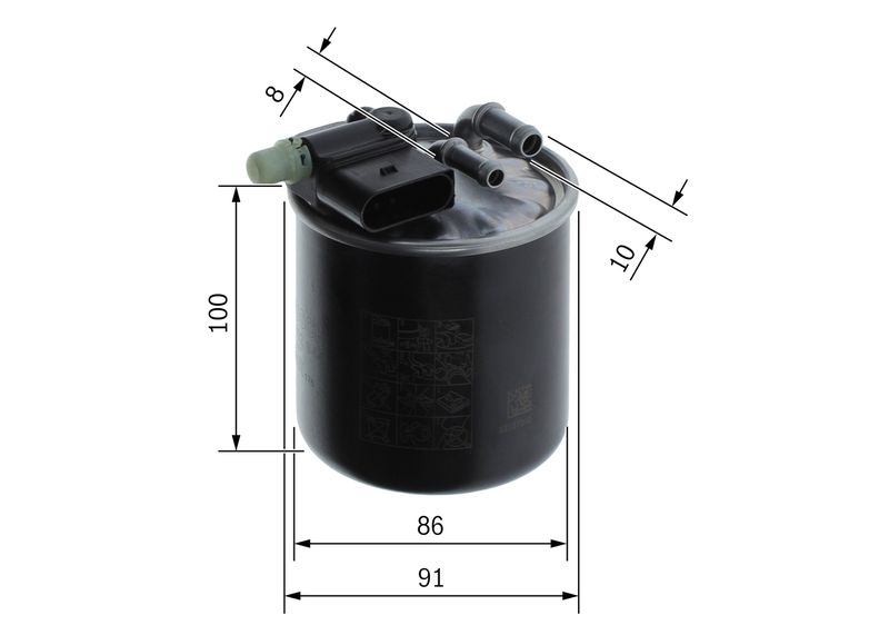 KRAFTSTOFFFILTER FUER MB|1 munkanapos beszerzés 2025.4