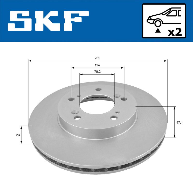 BRAKE - BRAKE DISK PV|25-04