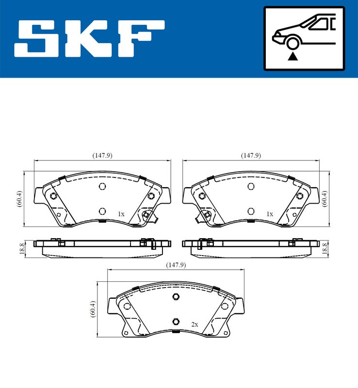 BRAKE - BRAKE PAD PV|25-04