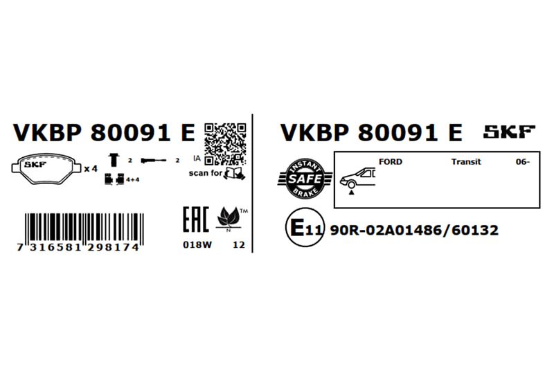 BRAKE - BRAKE PAD PV|25-09