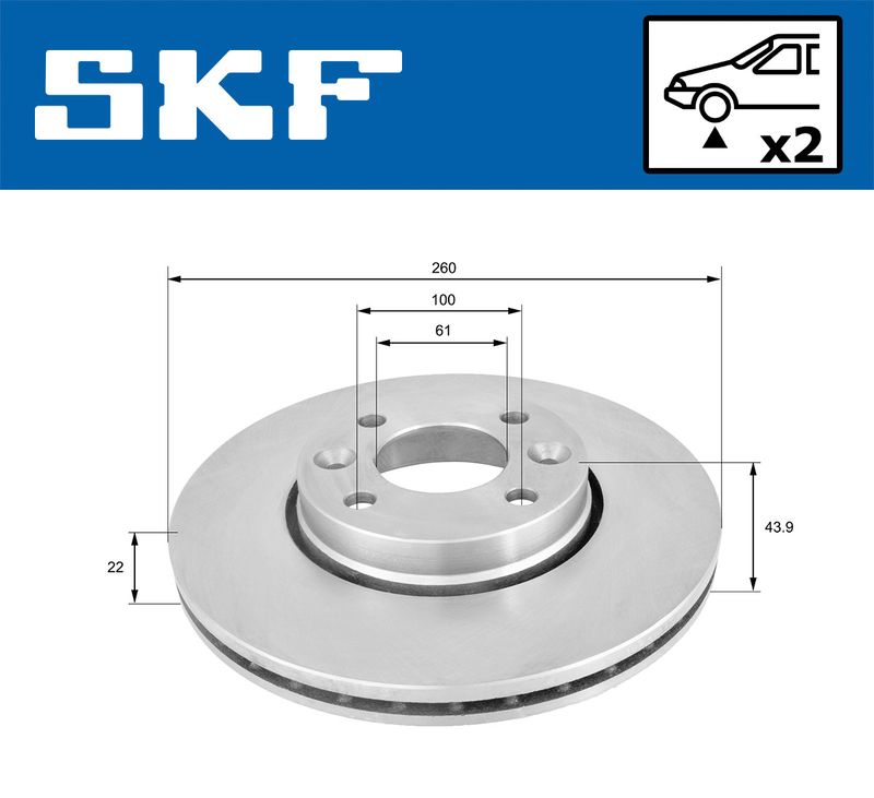 BRAKE - BRAKE DISK PV|25-04