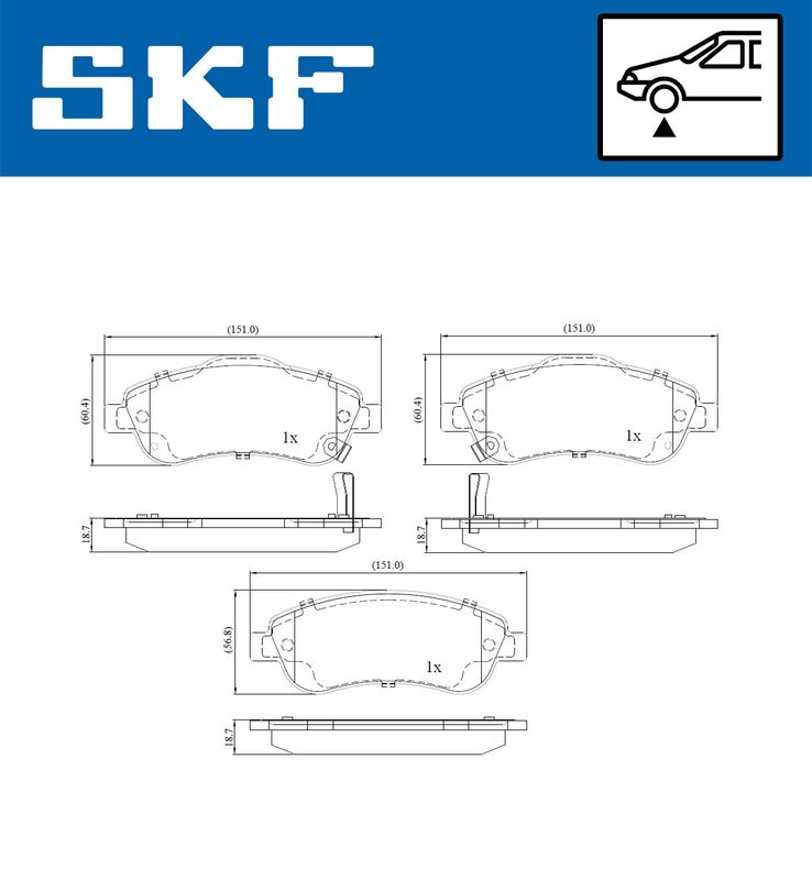 BRAKE - BRAKE PAD PV|25-04