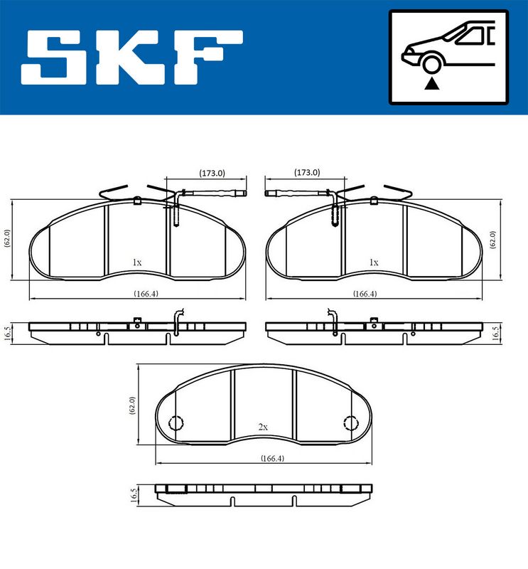 BRAKE - BRAKE PAD PV|25-04