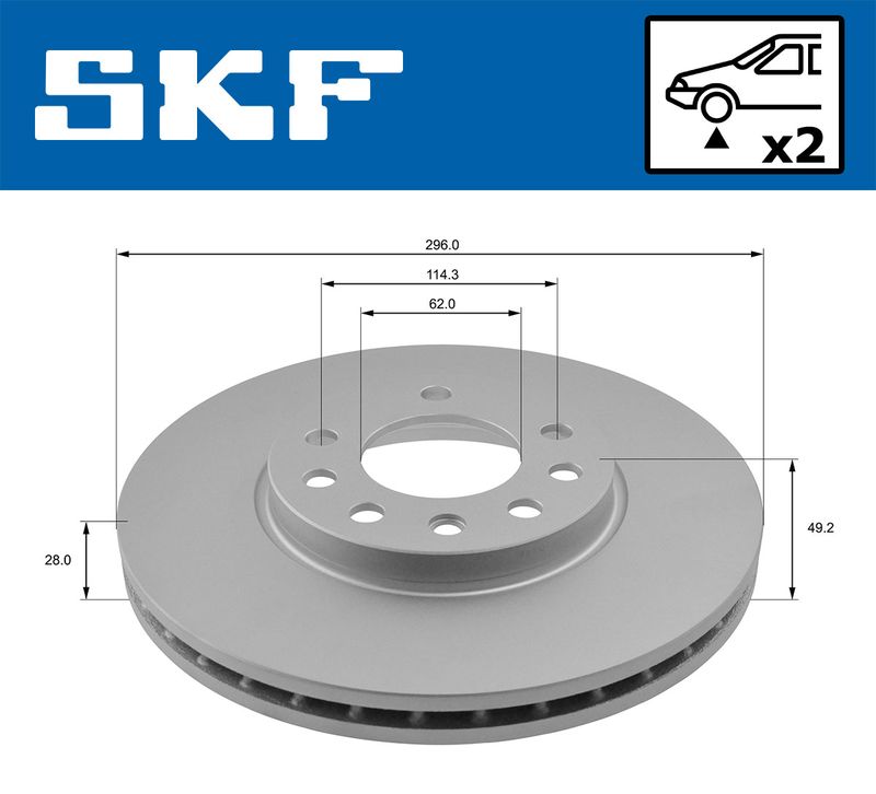 BRAKE - BRAKE DISK PV|25-08
