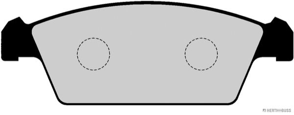 Brake Pad Set, disc brake Vorderachse|WVA:23061|ohne aku|2-5 munkanapos szállítás 13:30-ig rendelve 2025.2
