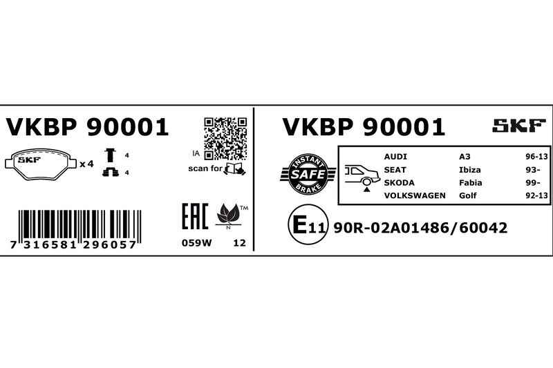 BRAKE - BRAKE PAD PV|25-04