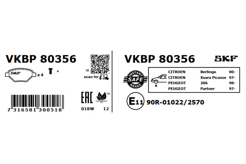 BRAKE - BRAKE PAD PV|25-04