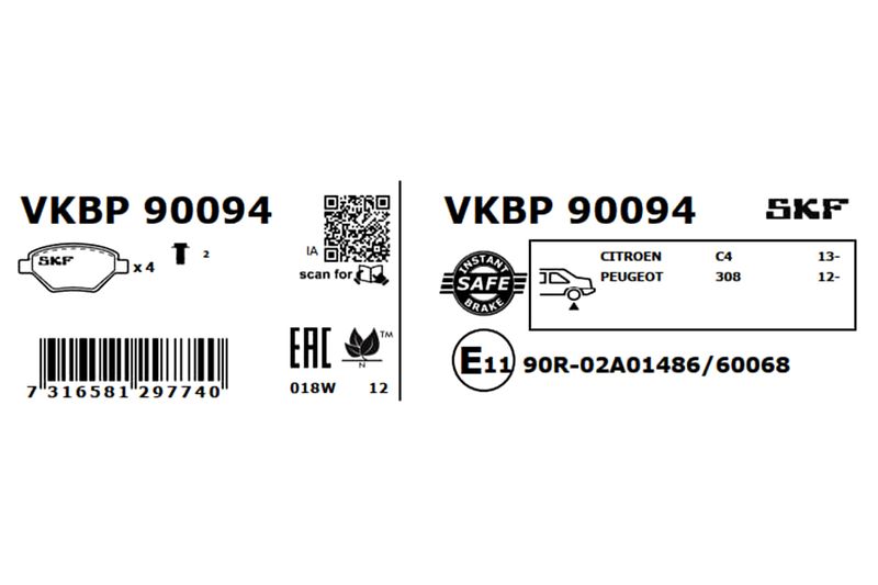 BRAKE - BRAKE PAD PV|25-04
