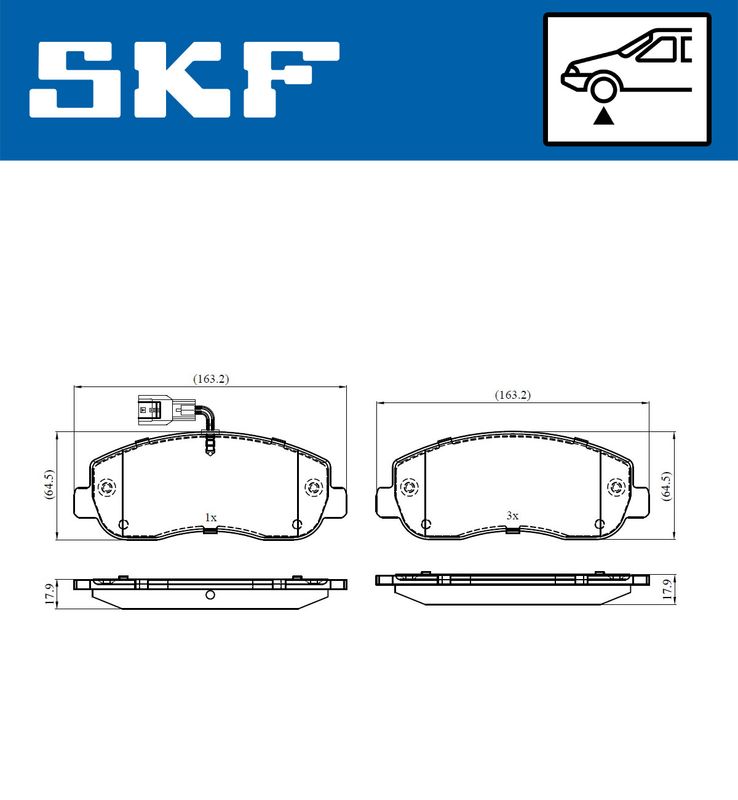 BRAKE - BRAKE PAD PV|25-04