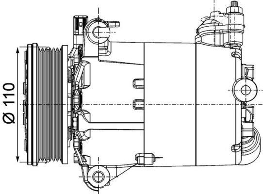 AC-KOMPRESSOR SD6C12|1 munkanapos beszerzés 2025.6