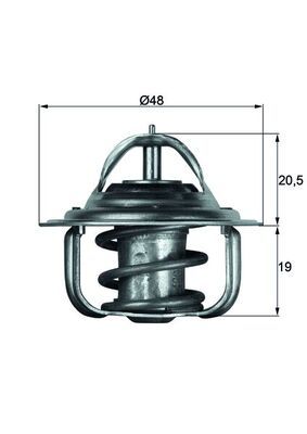 THERMOSTAT FUER RENAULT|1 munkanapos beszerzés 2025.6