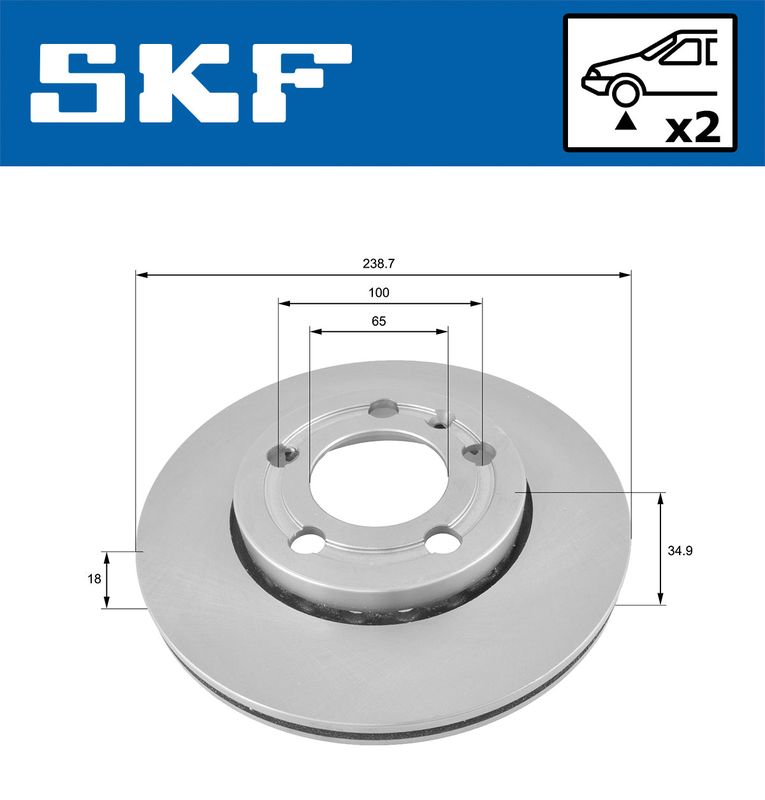BRAKE - BRAKE DISK PV|25-04
