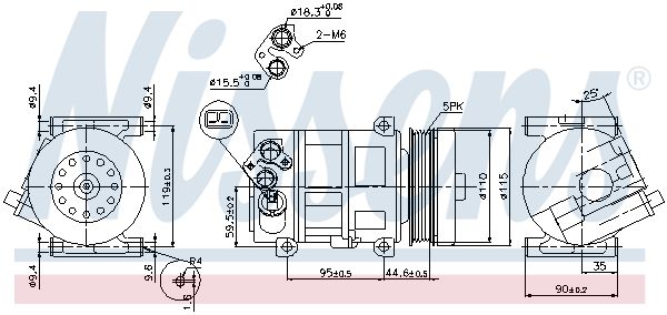 AC-KOMPRESSOR SS96|1 munkanapos beszerzés 2025.4