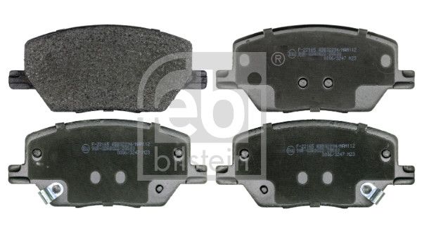 Brake Pad Set, disc brake Vorderachse|WVA:25209|mit akus|2-5 munkanapos szállítás 13:30-ig rendelve 2025.2