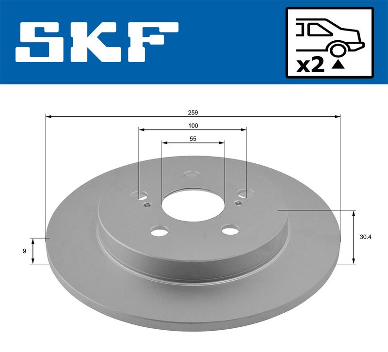 BRAKE - BRAKE DISK PV|25-04