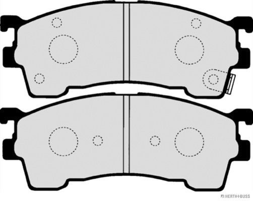 Brake Pad Set, disc brake Vorderachse|WVA:23845|mit akus|2-5 munkanapos szállítás 13:30-ig rendelve 2025.2