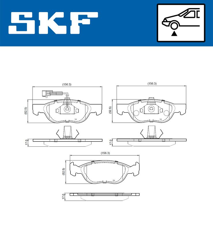 BRAKE - BRAKE PAD PV|25-04