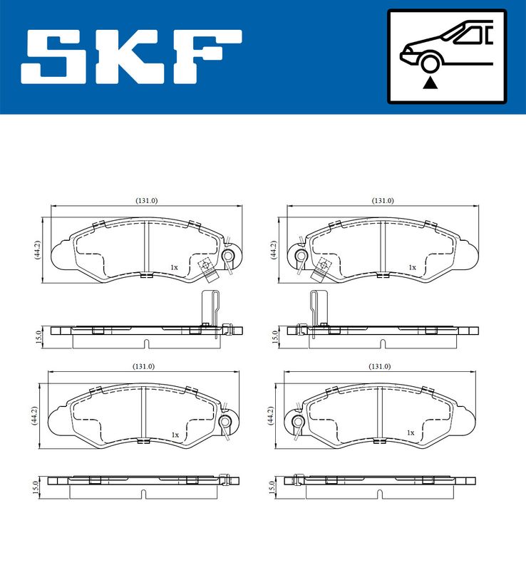BRAKE - BRAKE PAD PV|25-04