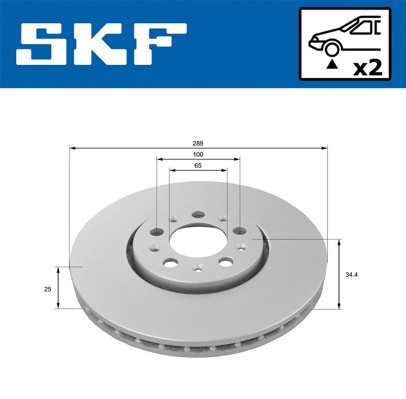 BRAKE - BRAKE DISK PV|25-04
