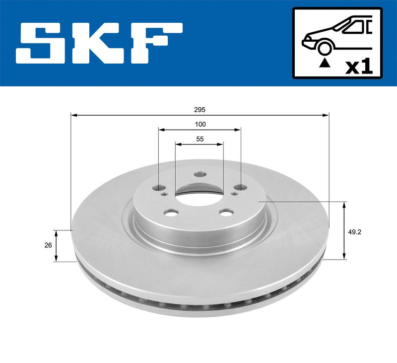 BRAKE - BRAKE DISK PV|25-04