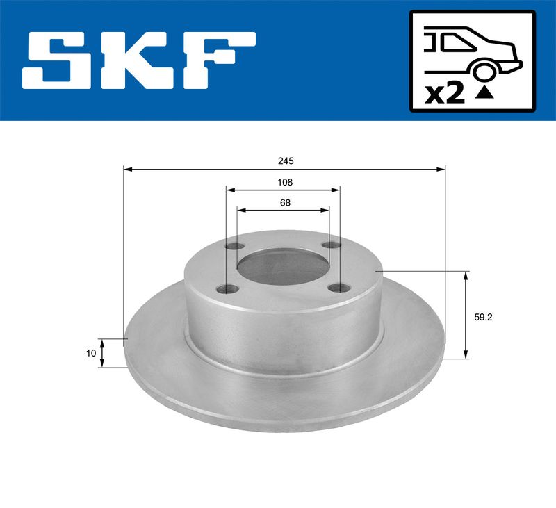 VKBA WHEEL BEARING KIT PV|25-09
