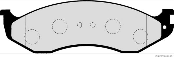 Brake Pad Set, disc brake Vorderachse|WVA:21822|mit akus|2-5 munkanapos szállítás 13:30-ig rendelve 2025.2