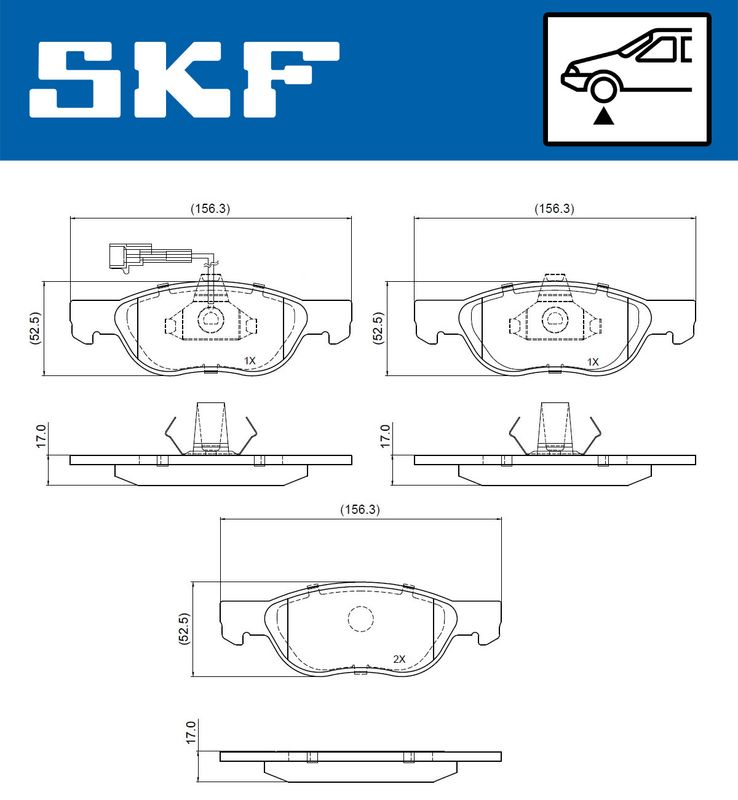 BRAKE - BRAKE PAD PV|25-04